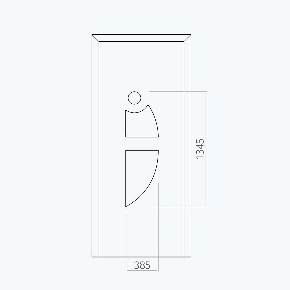 Aluline deurpanelen 280 ekoline 8