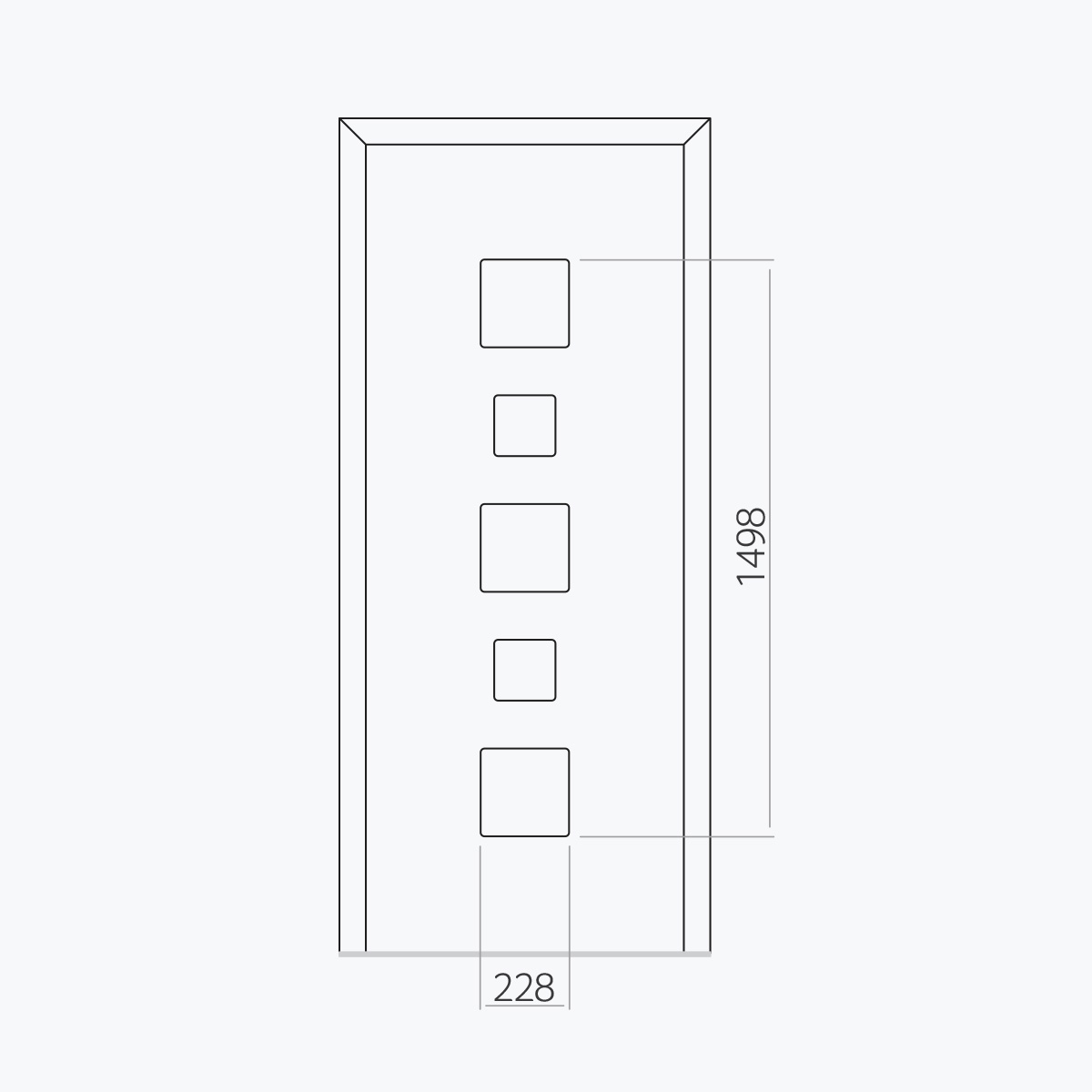 Aluline deurpanelen 441 ekoline 95