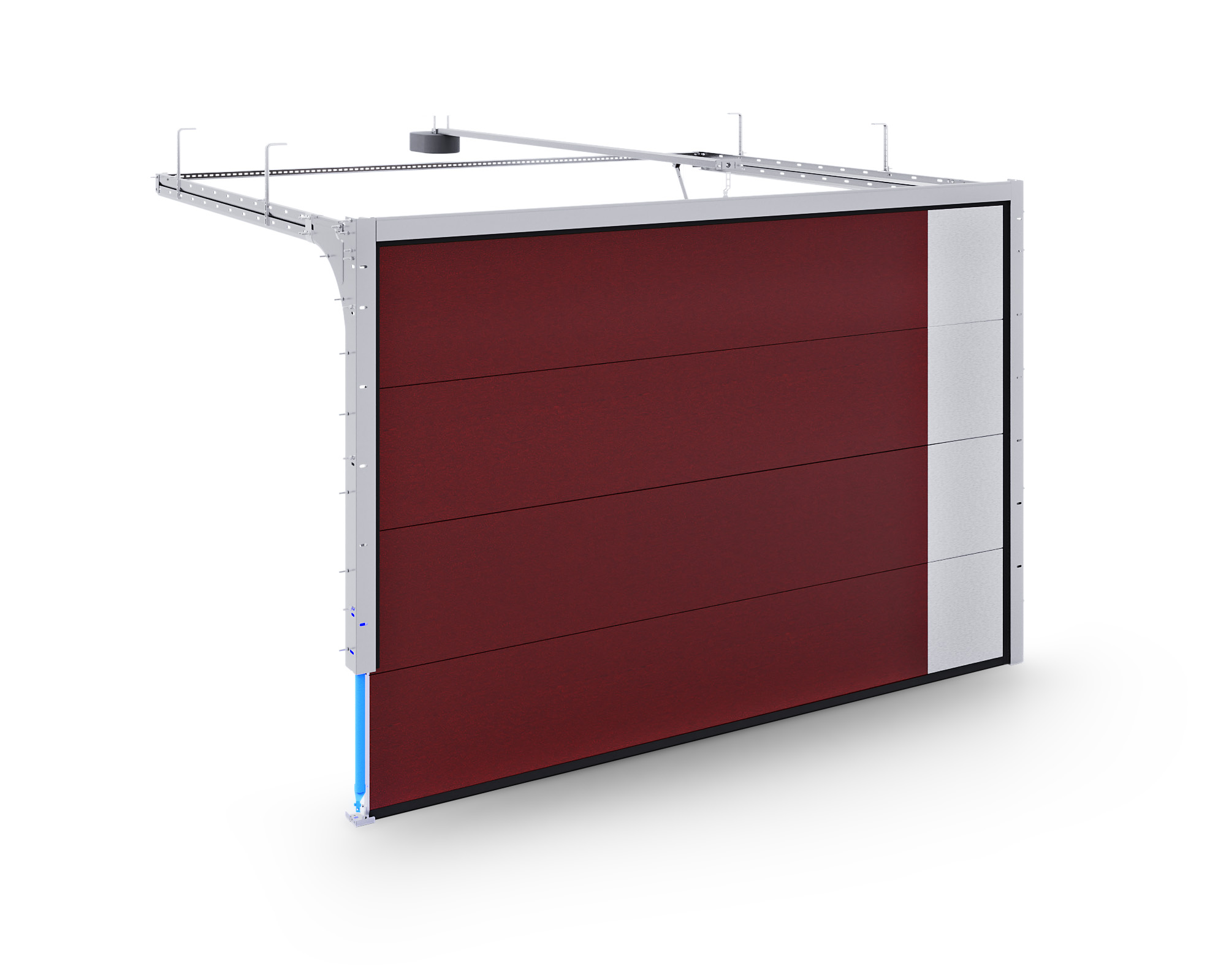 Système X – portes de garage avec ressorts de traction