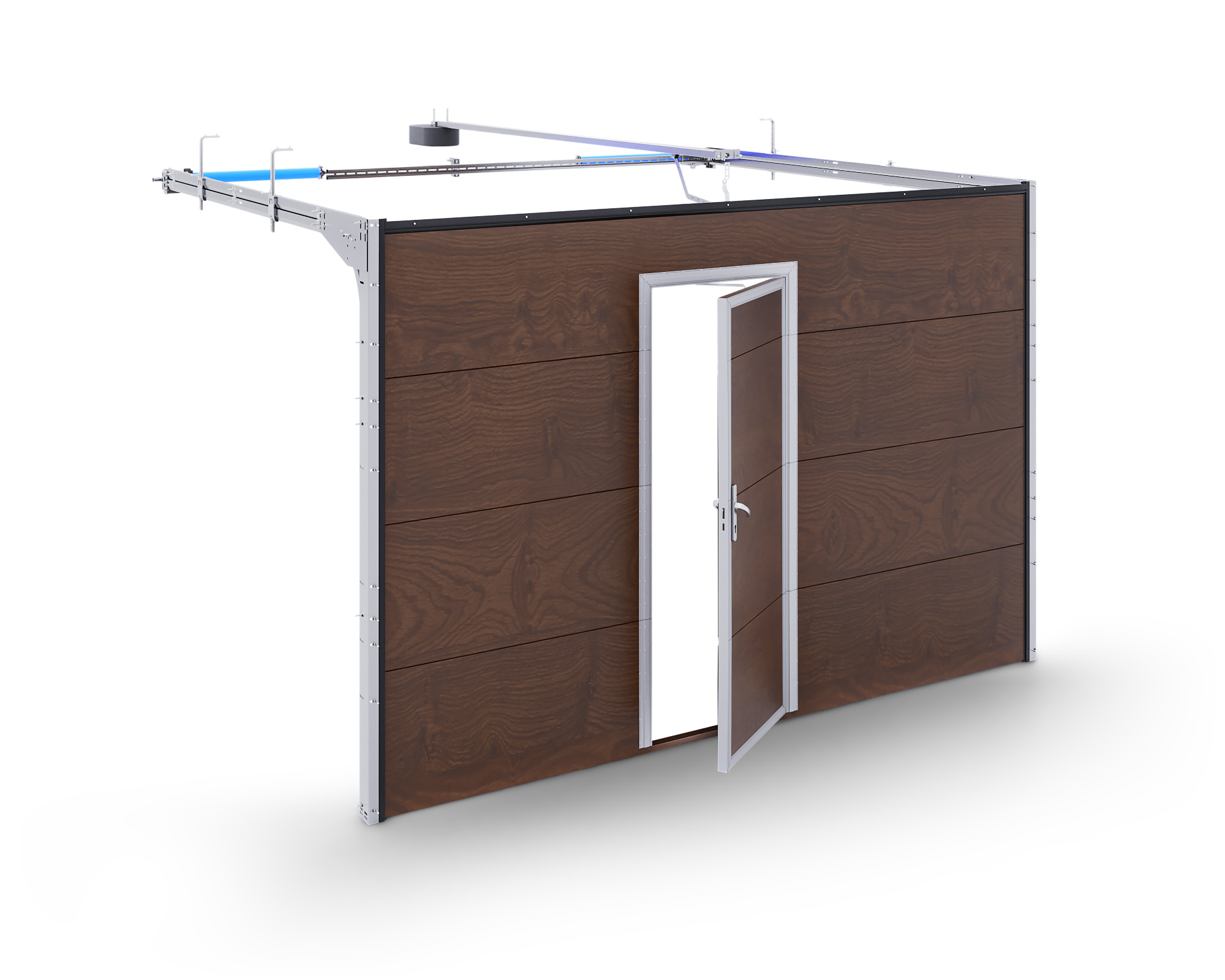 System R – doors with torsion springs (back)
