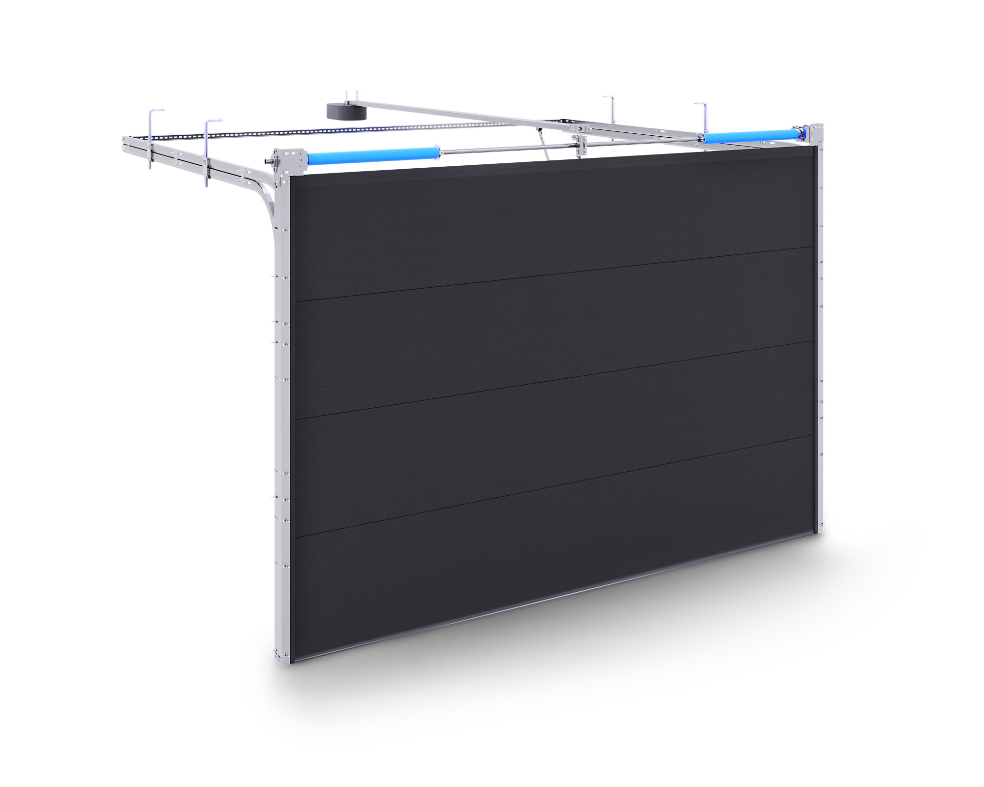 System F – Tore mit Torsionsfedern von vorne